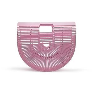 Bamboo Woven Bag Rattan Creative Beach Handbag Women - Topezmart