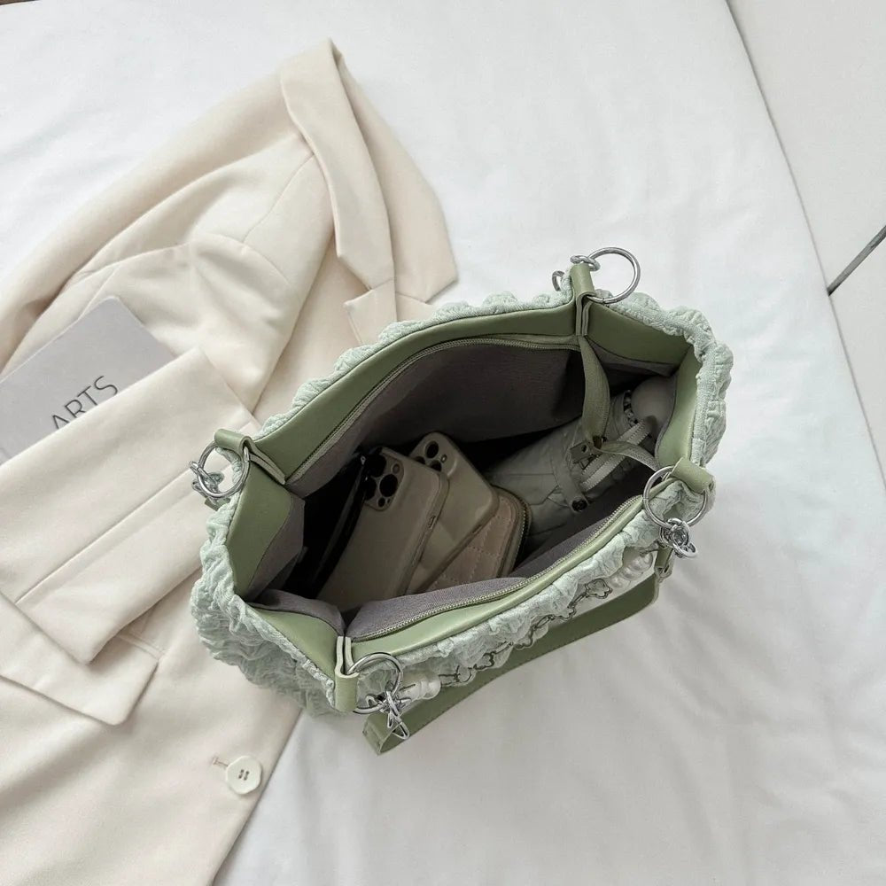 Bubble Textured Tote Bag - Topezmart