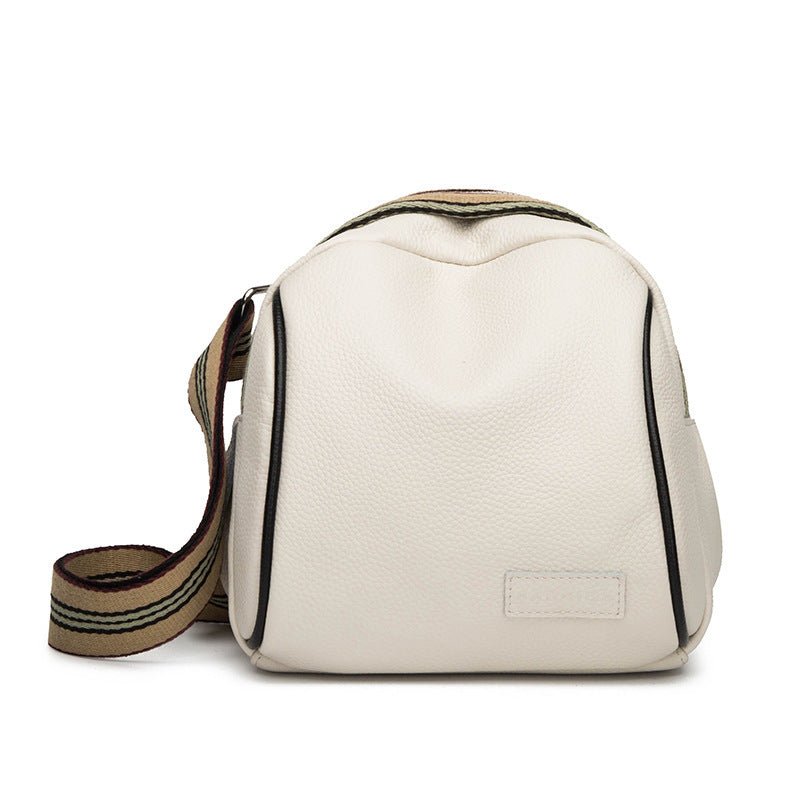 Cowhide Saddle Bags For Lady Brand Women Handbag Genuine - Topezmart