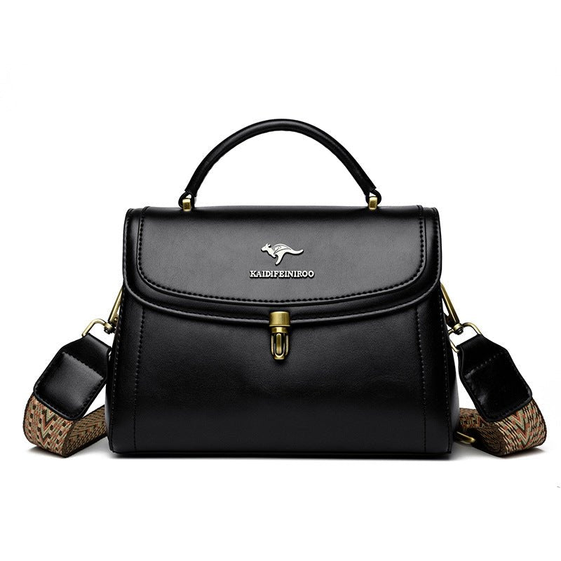 Fashionable Women's Textured Crossbody Handbag - Topezmart