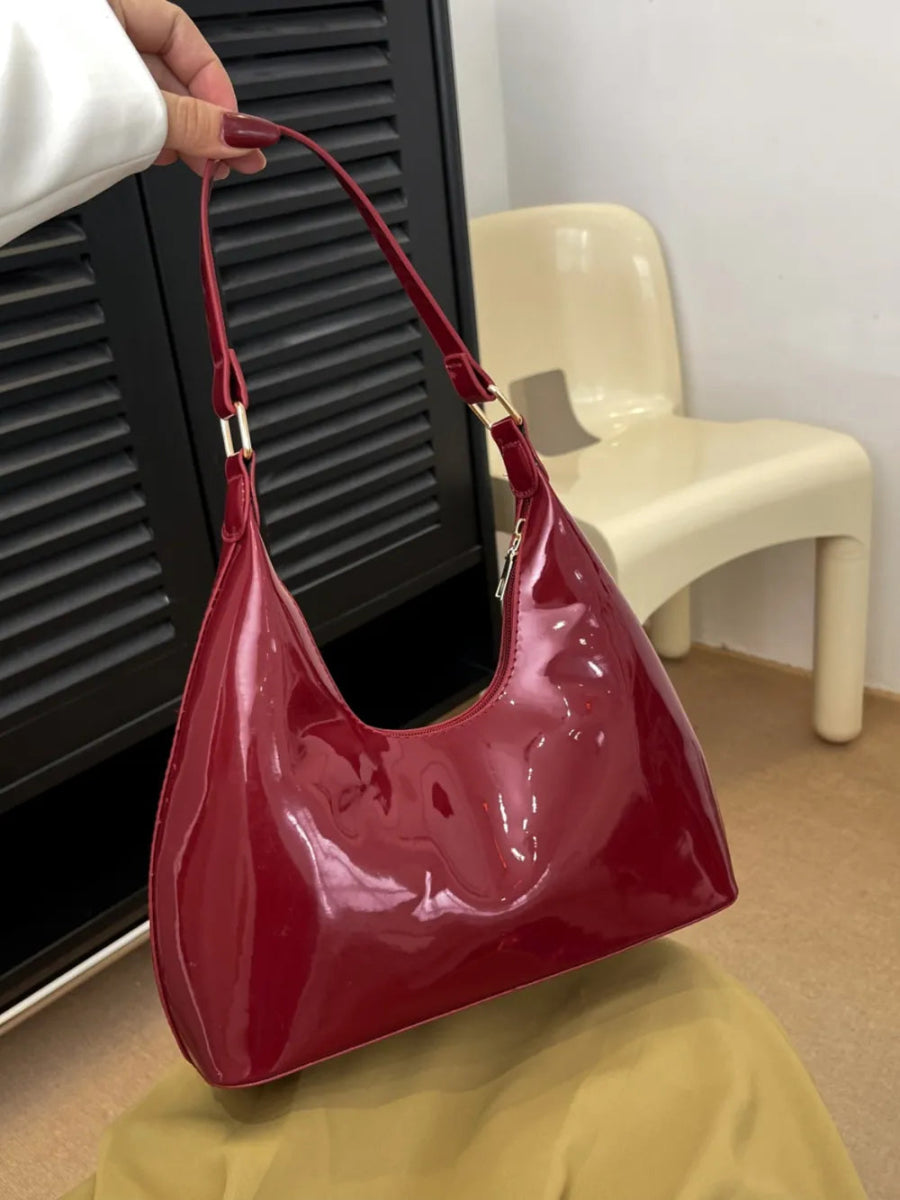 Mirror Surface Shoulder Bag - Topezmart