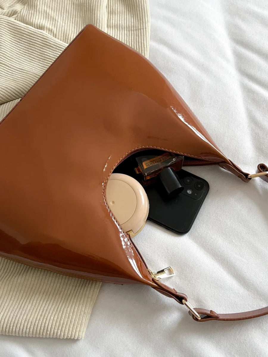 Mirror Surface Shoulder Bag - Topezmart