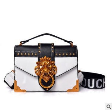 New Fashion Bag Bags For Women Women's Handbag For European And American Women's Handbags Rivet Women's Bag Sidebag - Topezmart