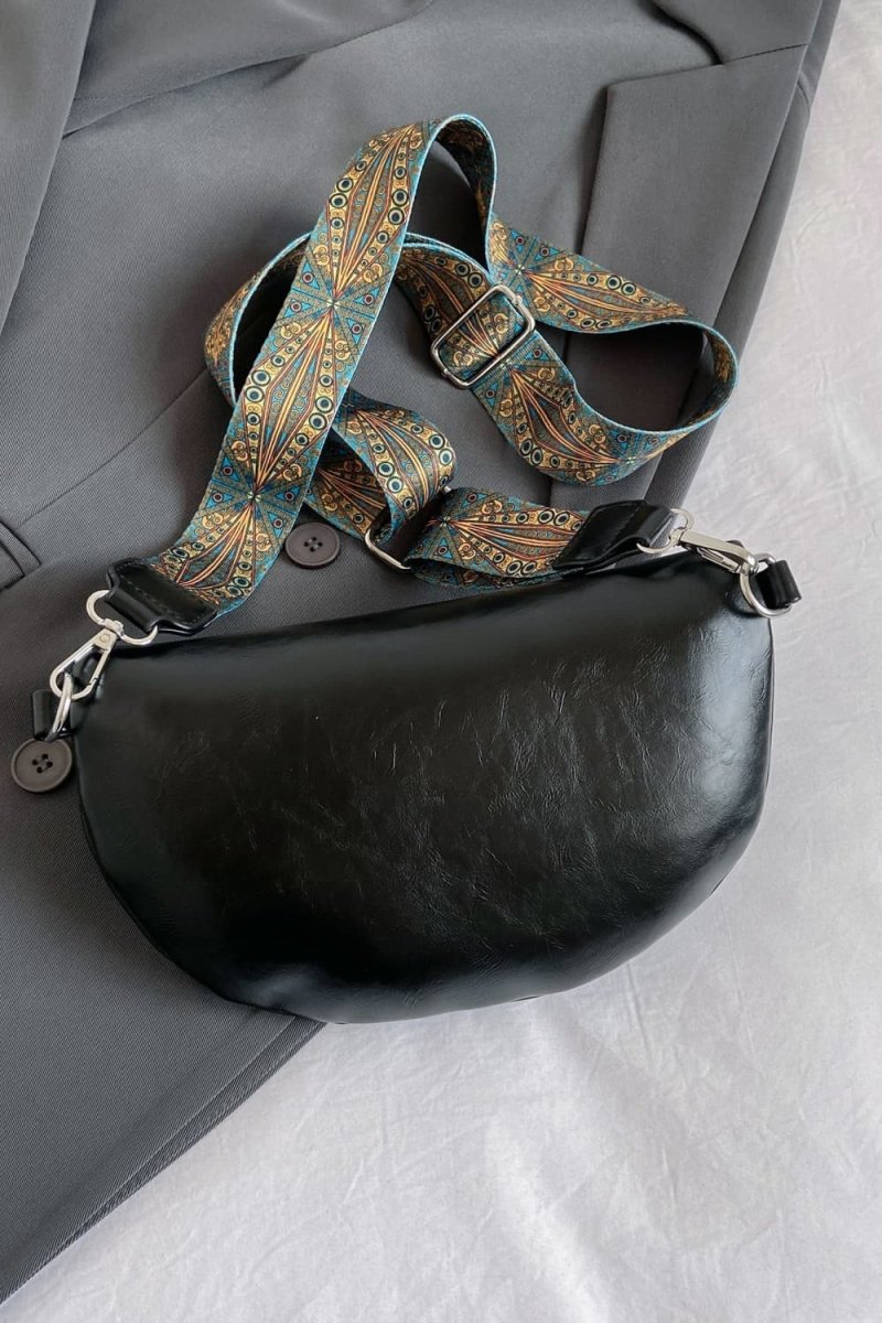 PU Leather Sling Bag - Topezmart