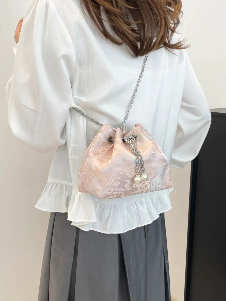 TopezMart™ Limited Edition Chain Strap Bucket Bag - Topezmart