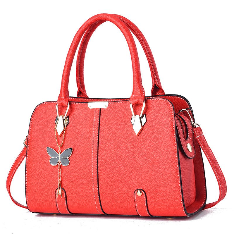 TopezMart™ Premium Stylish Lychee Pattern Handbag with Large Capacity for Women - Topezmart