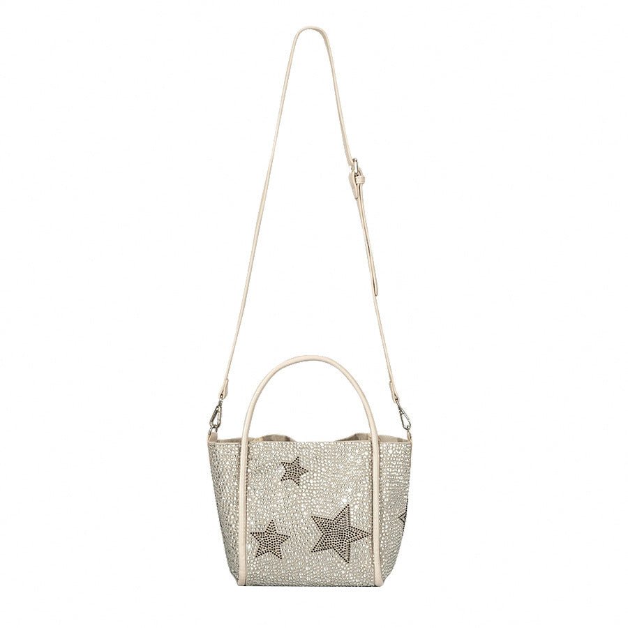 Autumn And Winter XINGX Rhinestone Shopping Handbag For Women - Topezmart