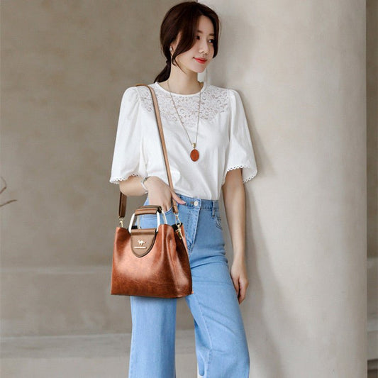 Casual Handbag Shoulder Slung For Women - Topezmart