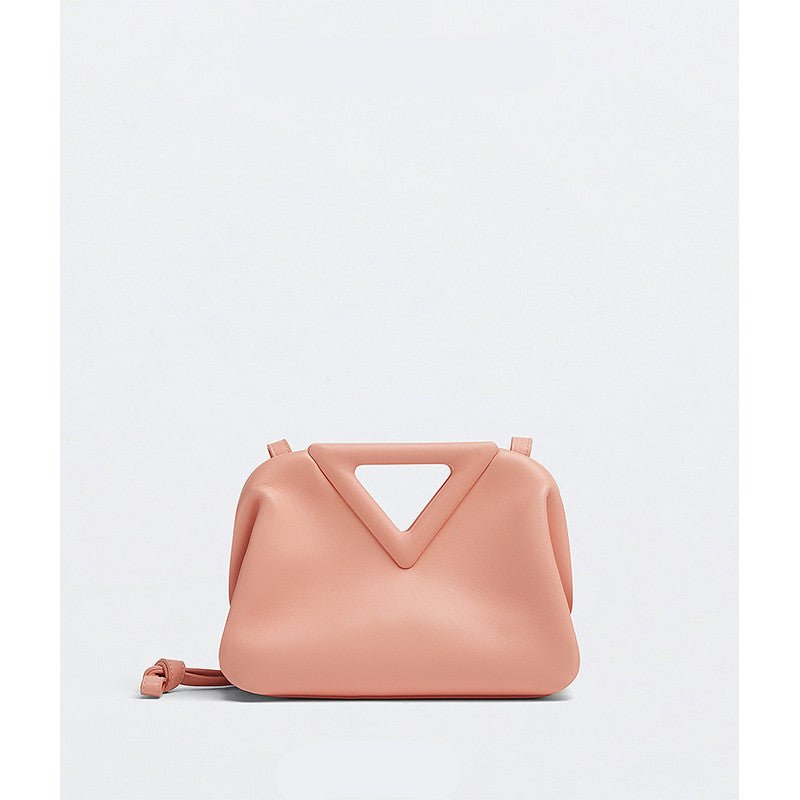 Clip Candy Color Cloud Handbag Single Shoulder Messenger Bag Women - Topezmart
