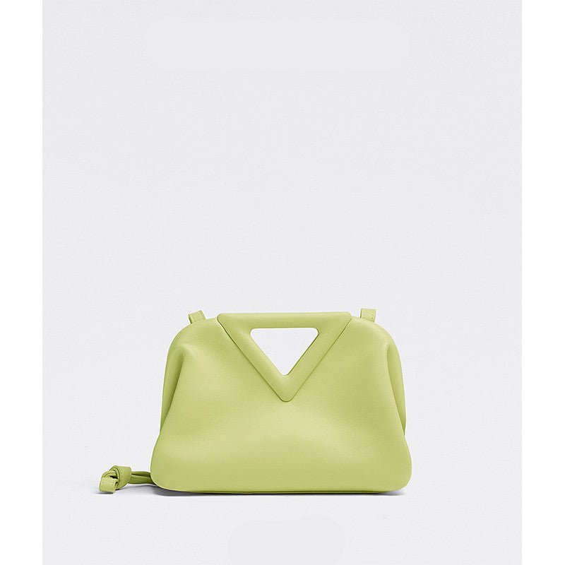 Clip Candy Color Cloud Handbag Single Shoulder Messenger Bag Women - Topezmart