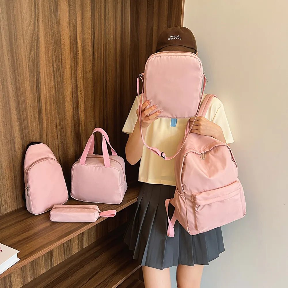 Cloth 5 Piece Bag Set - Topezmart