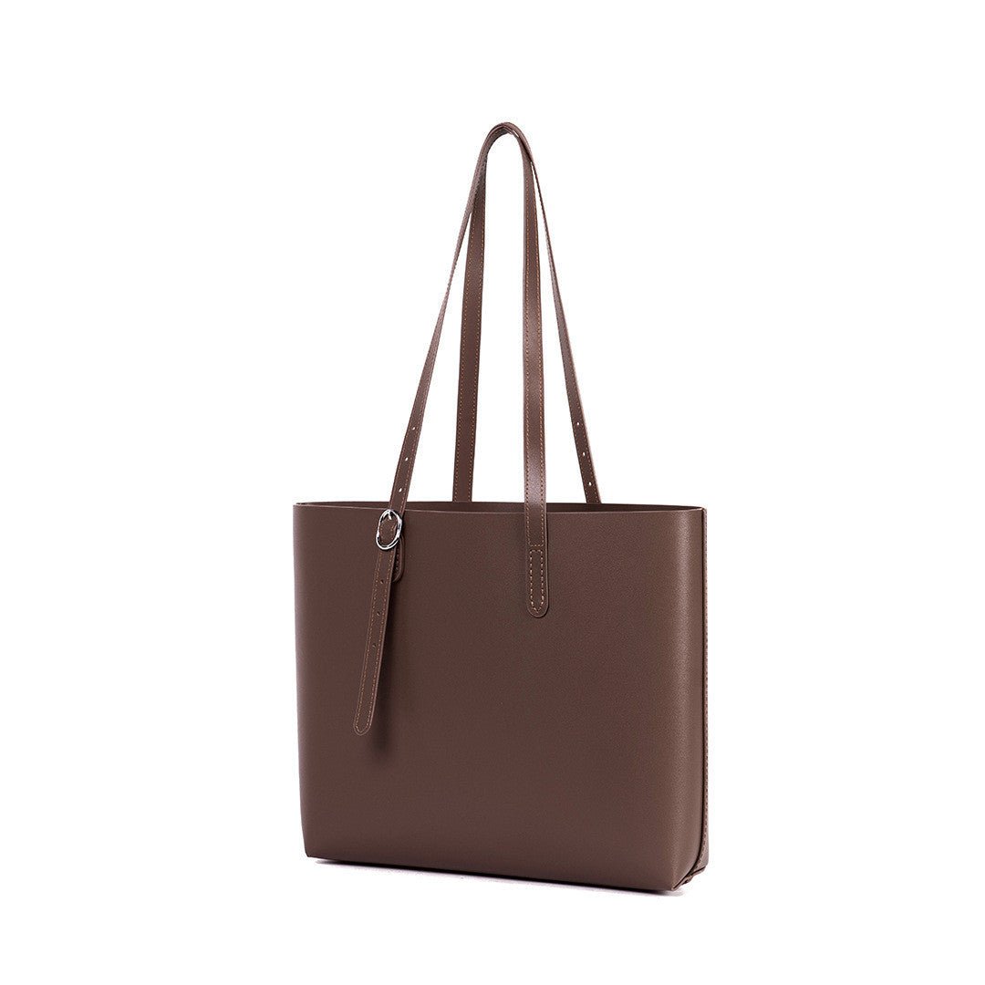 Cowhide All Match Handbag Women Handmade Diy Material Bag - Topezmart