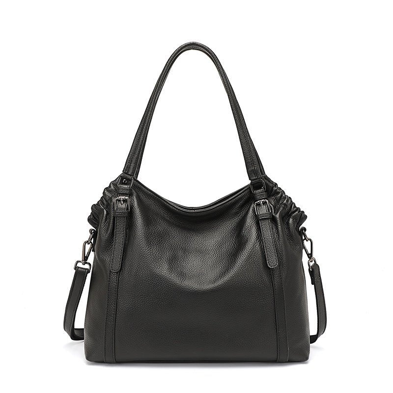 Cowhide New Style Simple Large Capacity Handbag For Women - Topezmart