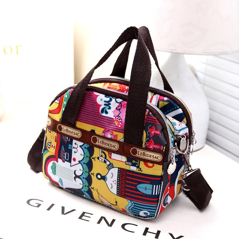 Cross Body Women Bag Summer Fashion Print Handbag Casual - Topezmart
