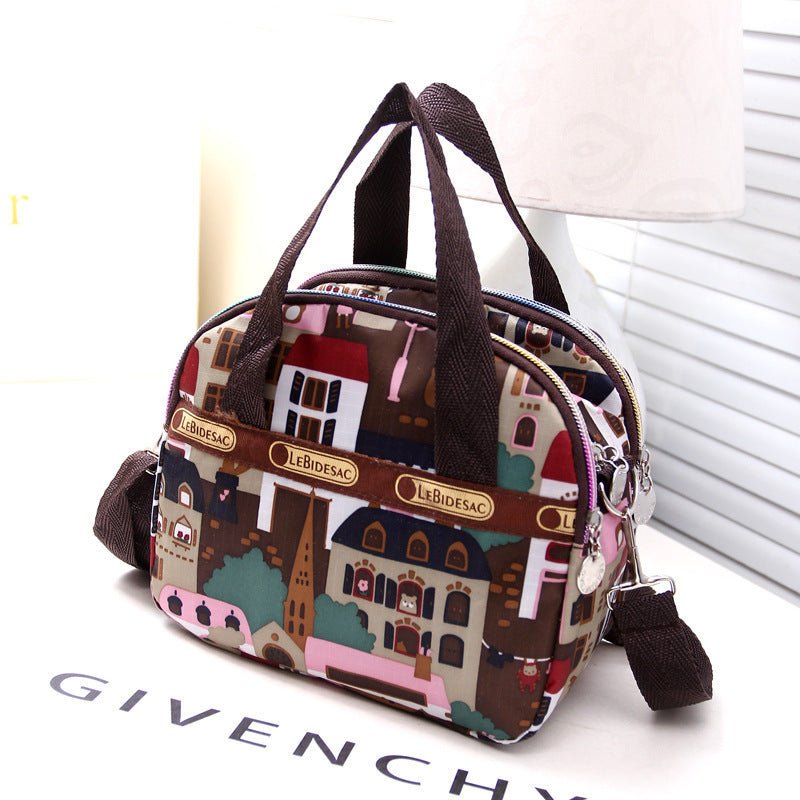 Cross Body Women Bag Summer Fashion Print Handbag Casual - Topezmart