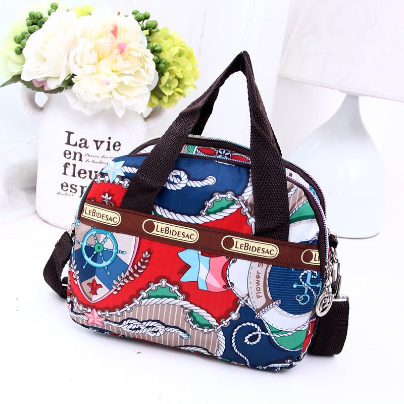 Cross Body Women Bag Summer Fashion Print Handbag Casual - Topezmart
