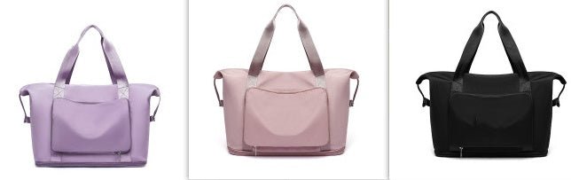 Foldable Large Capacity Women Gym Bags Shoulder Bag Women Training Travel Handle Handbag Yoga Sport Crossbody Tote Bag Women - Topezmart