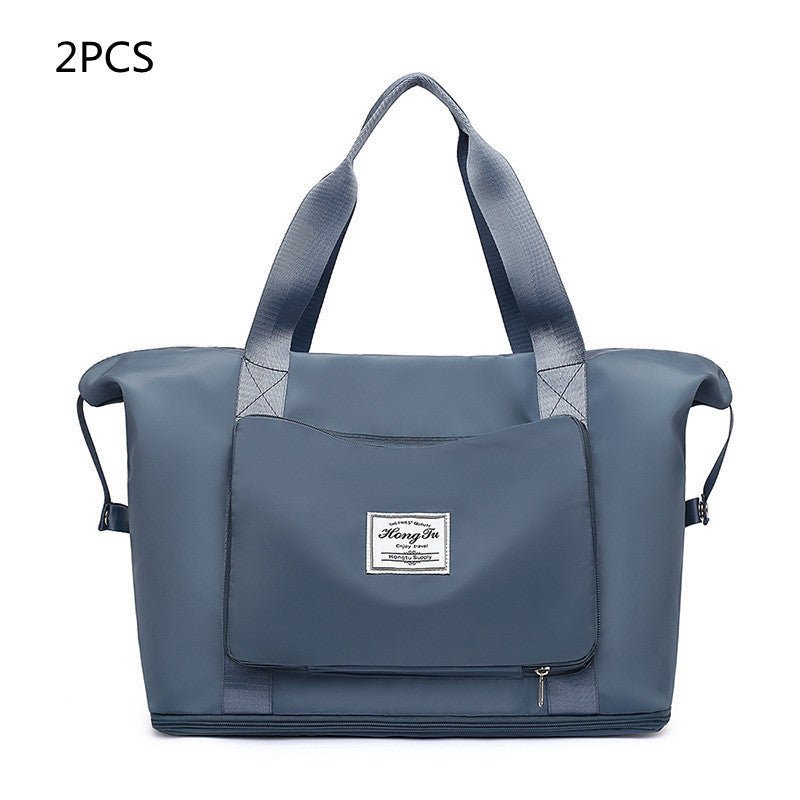 Foldable Large Capacity Women Gym Bags Shoulder Bag Women Training Travel Handle Handbag Yoga Sport Crossbody Tote Bag Women - Topezmart