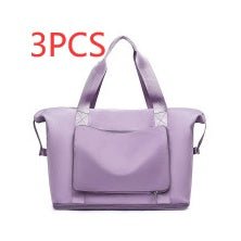 Foldable Large Capacity Women Gym Bags Shoulder Bag Women Training Travel Handle Handbag Yoga Sport Crossbody Tote Bag Women - Topezmart