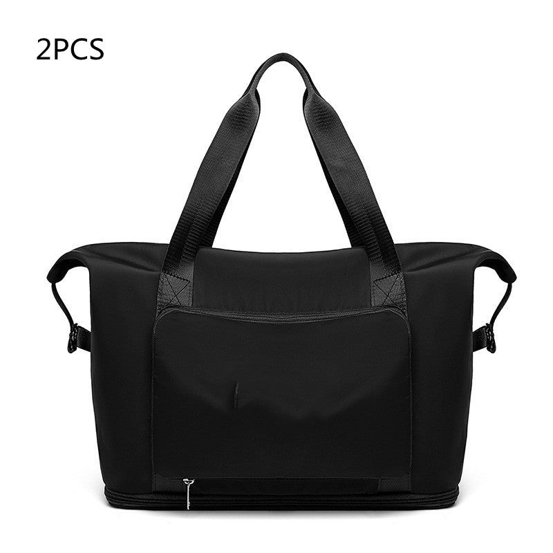 Foldable Large Capacity Women Gym Bags Shoulder Bag Women Training Travel Handle Handbag Yoga Sport Crossbody Tote Bag Women - Topezmart
