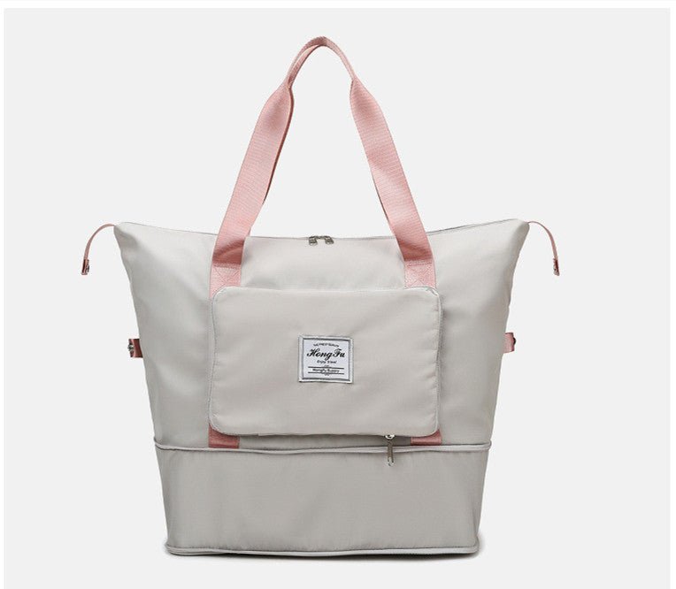 Foldable Large Capacity Women Gym Bags Shoulder Bag Women Training Travel Handle Handbag Yoga Sport Crossbody Tote Bag Women - Topezmart