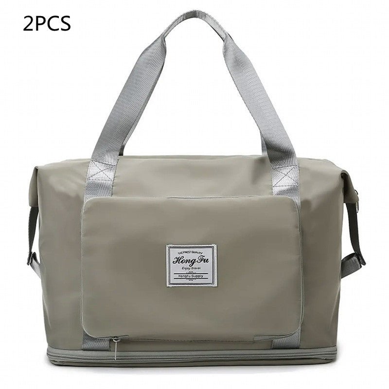 Foldable Large Capacity Women Gym Bags Shoulder Bag Women Training Travel Handle Handbag Yoga Sport Crossbody Tote Bag Women - Topezmart