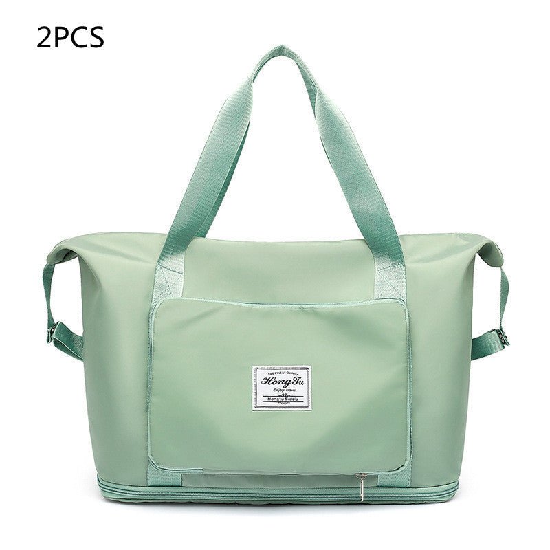 Foldable Large Capacity Women Gym Bags Shoulder Bag Women Training Travel Handle Handbag Yoga Sport Crossbody Tote Bag Women - Topezmart