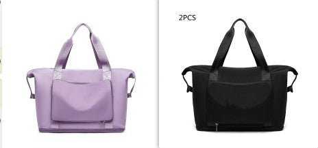 Foldable Large Capacity Women Gym Bags Shoulder Bag Women Training Travel Handle Handbag Yoga Sport Crossbody Tote Bag Women - Topezmart