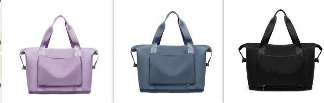 Foldable Large Capacity Women Gym Bags Shoulder Bag Women Training Travel Handle Handbag Yoga Sport Crossbody Tote Bag Women - Topezmart