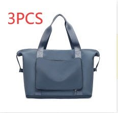 Foldable Large Capacity Women Gym Bags Shoulder Bag Women Training Travel Handle Handbag Yoga Sport Crossbody Tote Bag Women - Topezmart