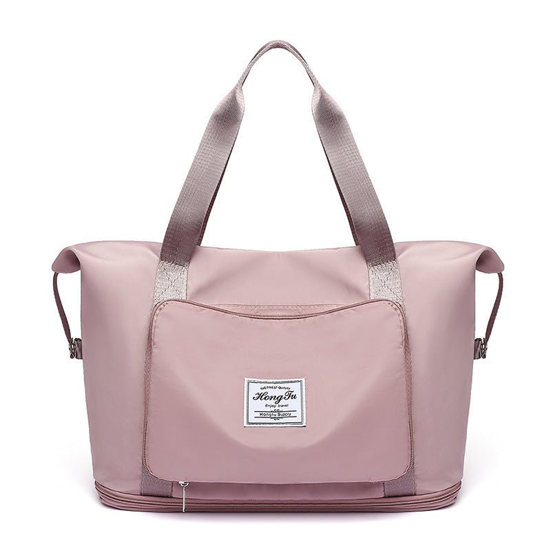 Foldable Large Capacity Women Gym Bags Shoulder Bag Women Training Travel Handle Handbag Yoga Sport Crossbody Tote Bag Women - Topezmart