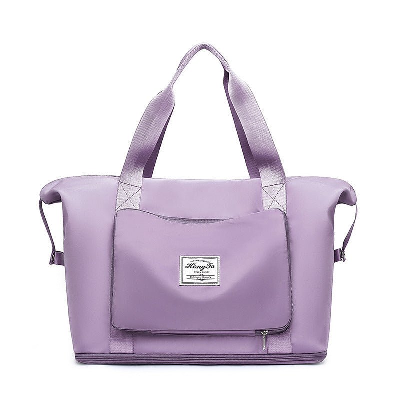 Foldable Large Capacity Women Gym Bags Shoulder Bag Women Training Travel Handle Handbag Yoga Sport Crossbody Tote Bag Women - Topezmart