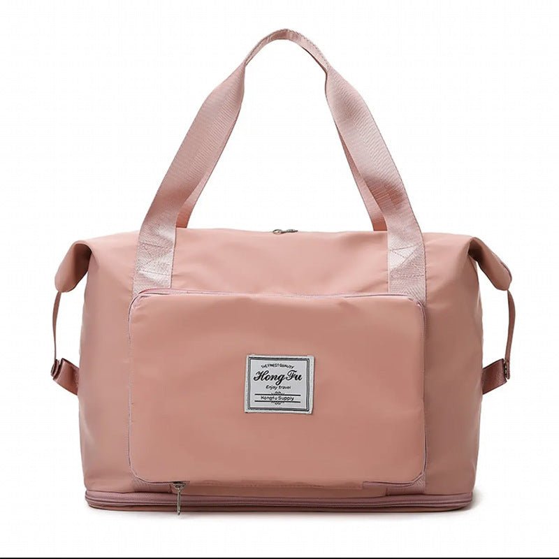 Foldable Large Capacity Women Gym Bags Shoulder Bag Women Training Travel Handle Handbag Yoga Sport Crossbody Tote Bag Women - Topezmart
