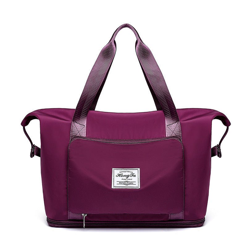 Foldable Large Capacity Women Gym Bags Shoulder Bag Women Training Travel Handle Handbag Yoga Sport Crossbody Tote Bag Women - Topezmart