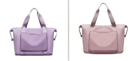 Foldable Large Capacity Women Gym Bags Shoulder Bag Women Training Travel Handle Handbag Yoga Sport Crossbody Tote Bag Women - Topezmart