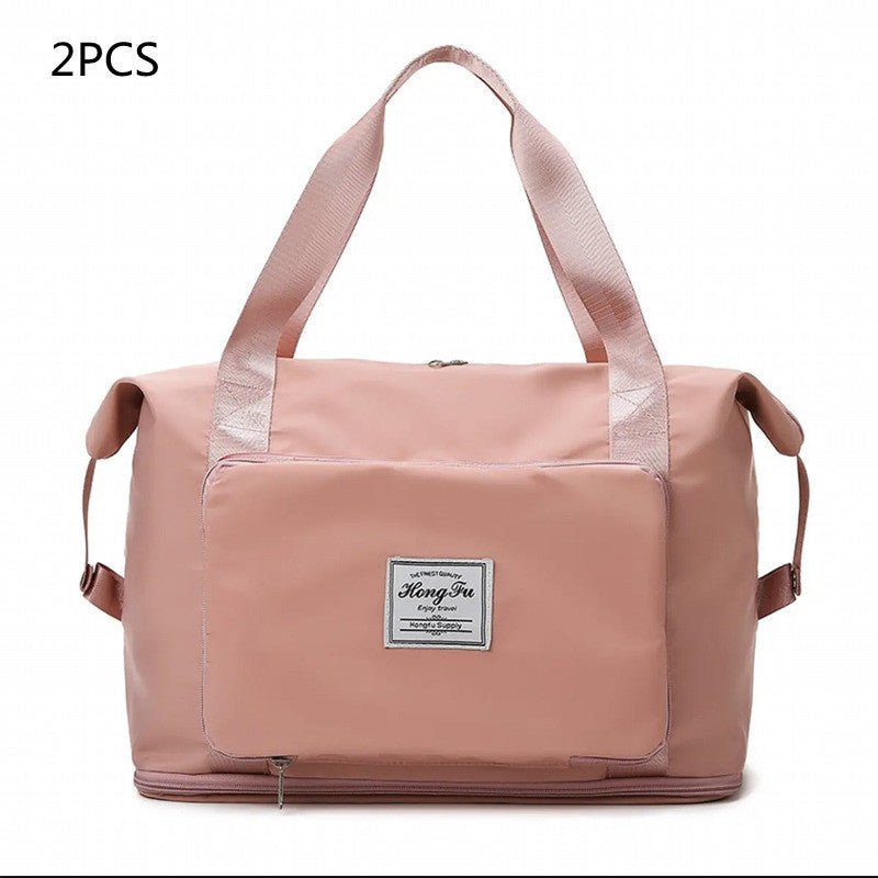 Foldable Large Capacity Women Gym Bags Shoulder Bag Women Training Travel Handle Handbag Yoga Sport Crossbody Tote Bag Women - Topezmart