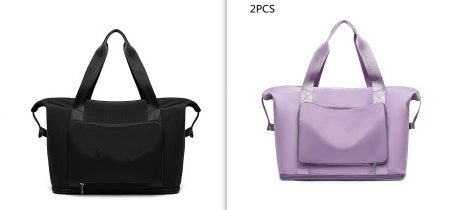 Foldable Large Capacity Women Gym Bags Shoulder Bag Women Training Travel Handle Handbag Yoga Sport Crossbody Tote Bag Women - Topezmart