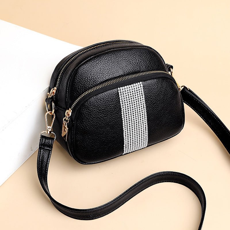 Mobile Phone Bag Women Messenger Bag Multi - compartment Single Shoulder Handbag - Topezmart
