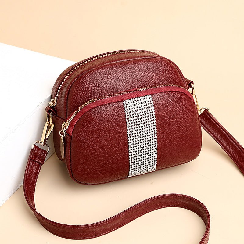 Mobile Phone Bag Women Messenger Bag Multi - compartment Single Shoulder Handbag - Topezmart