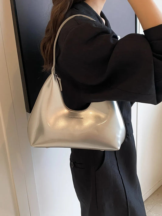 Moon Shape Shoulder Bag - Topezmart