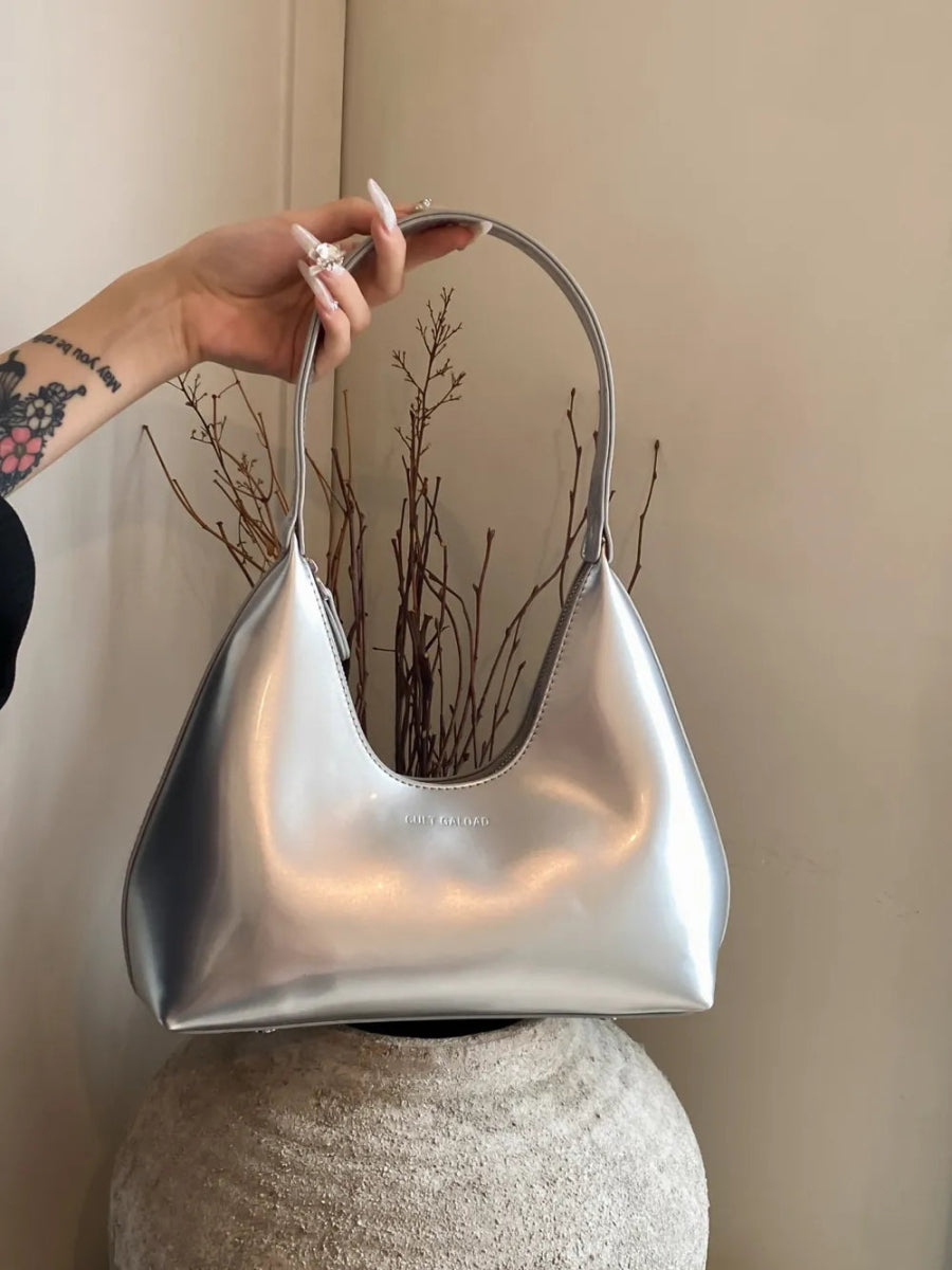 Moon Shape Shoulder Bag - Topezmart