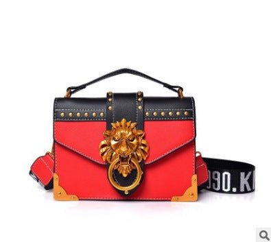 New Fashion Bag Bags For Women Women's Handbag For European And American Women's Handbags Rivet Women's Bag Sidebag - Topezmart