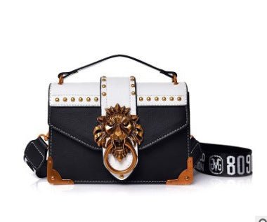 New Fashion Bag Bags For Women Women's Handbag For European And American Women's Handbags Rivet Women's Bag Sidebag - Topezmart