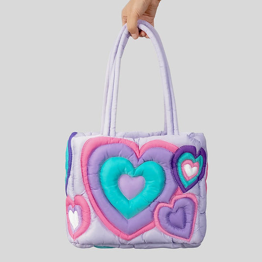 One - shoulder Makaron Handbag For Women With Large Capacity - Topezmart
