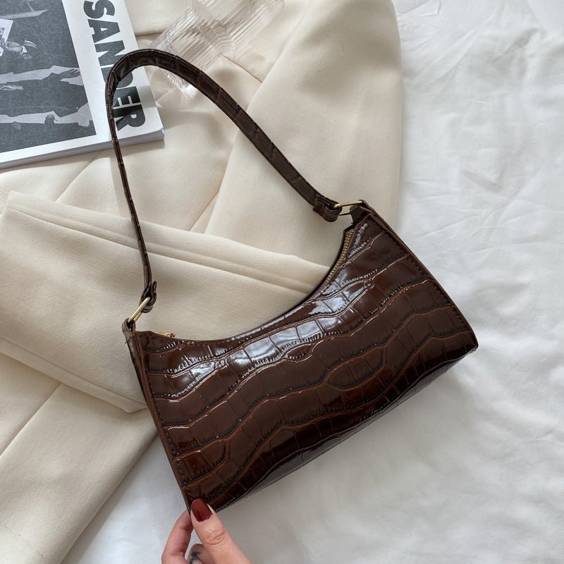 Pattern One Shoulder Handbag Temperament Trend Chain Bag Women - Topezmart