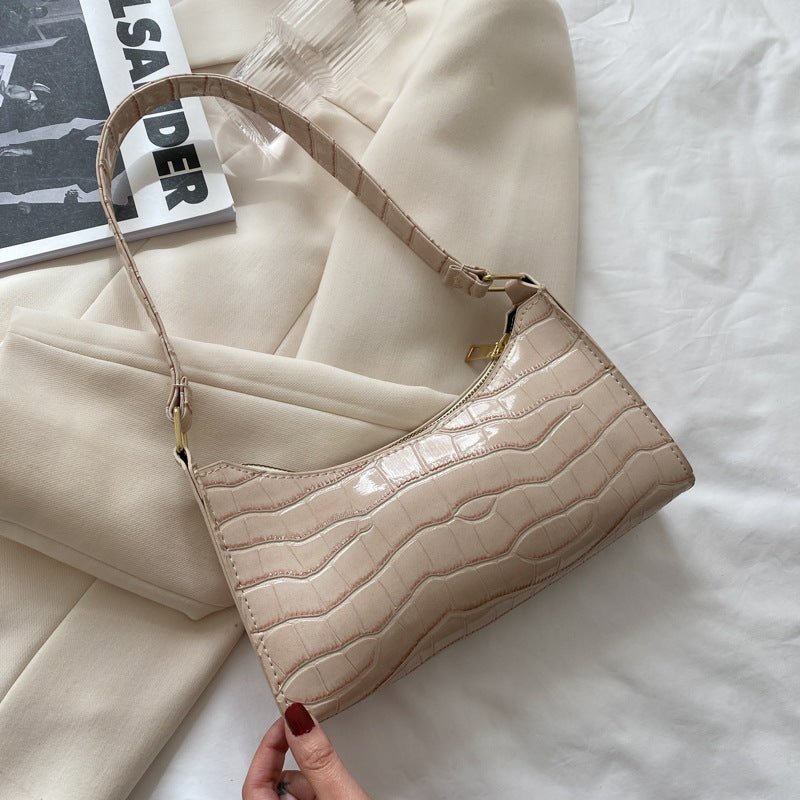 Pattern One Shoulder Handbag Temperament Trend Chain Bag Women - Topezmart