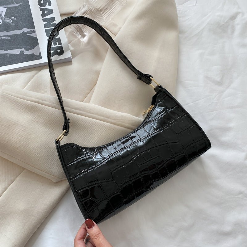 Pattern One Shoulder Handbag Temperament Trend Chain Bag Women - Topezmart