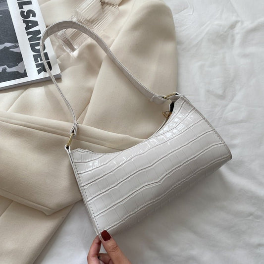 Pattern One Shoulder Handbag Temperament Trend Chain Bag Women - Topezmart