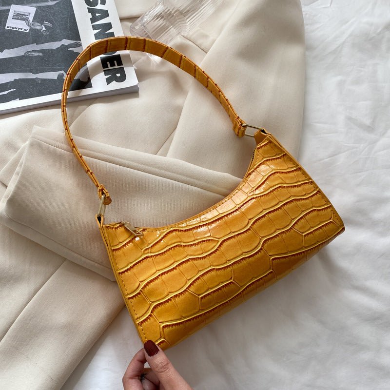 Pattern One Shoulder Handbag Temperament Trend Chain Bag Women - Topezmart