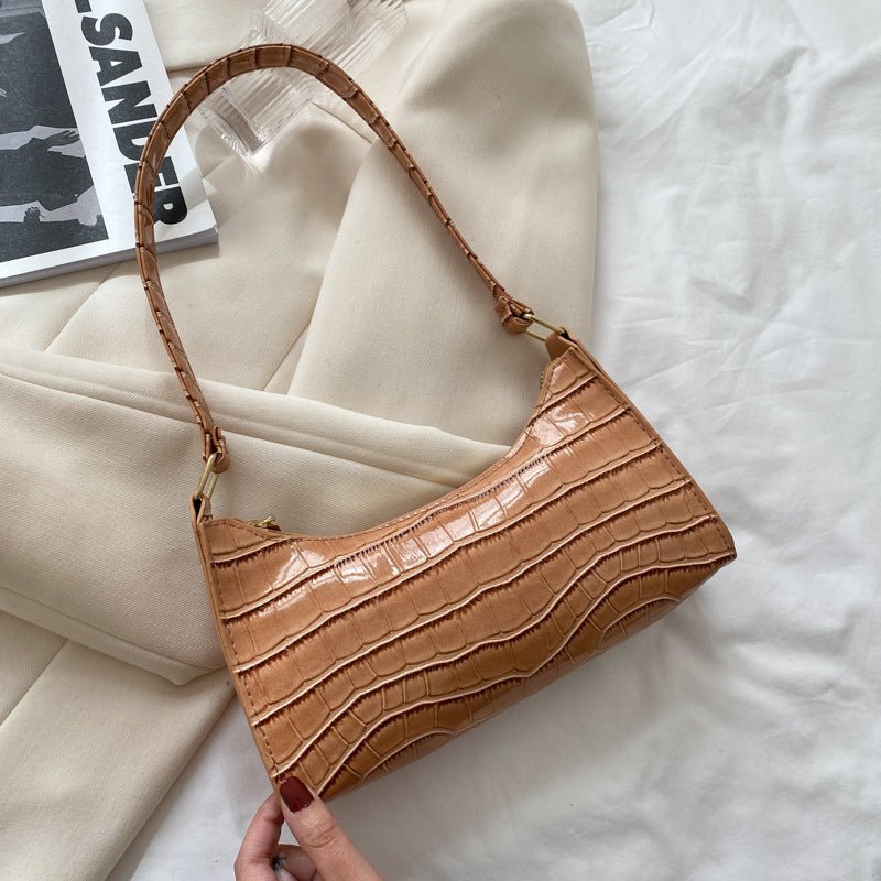 Pattern One Shoulder Handbag Temperament Trend Chain Bag Women - Topezmart